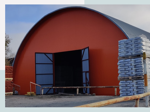 Полукруглые ангары по цене от 621 руб. в Спасск-Дальний