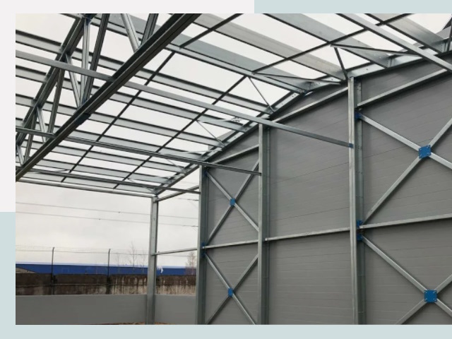 Каркасные ангары от СтальСтрой-Спс по цене от 621 руб.