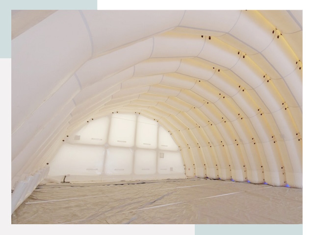 Пневмокаркасные ангары в Спасске-Дальнем