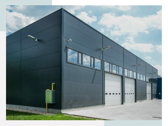 Модульные ангары в Спасске-Дальнем