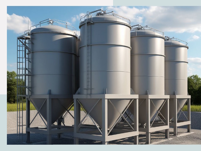 Металлические силосы от СтальСтрой-Спс по цене 621 руб.