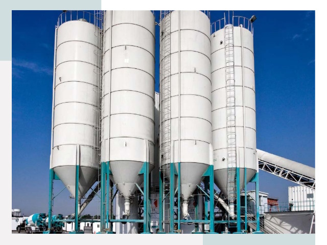 Строительство цементных силосов в Спасске-Дальнем