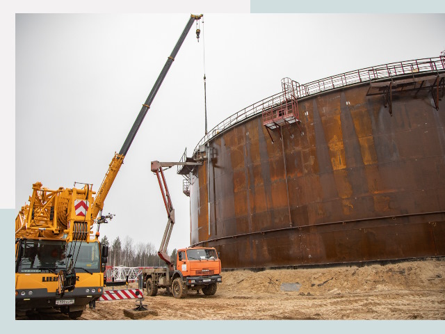 Монтаж резервуаров в Спасске-Дальнем от 621 руб. за м³