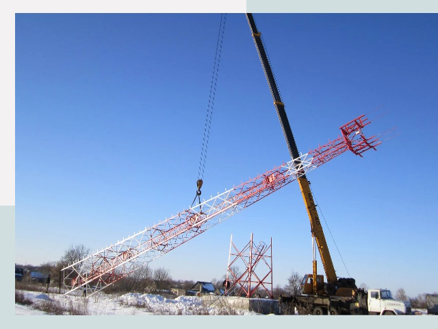 Строительство башен связи в Спасске-Дальнем от 621 руб.