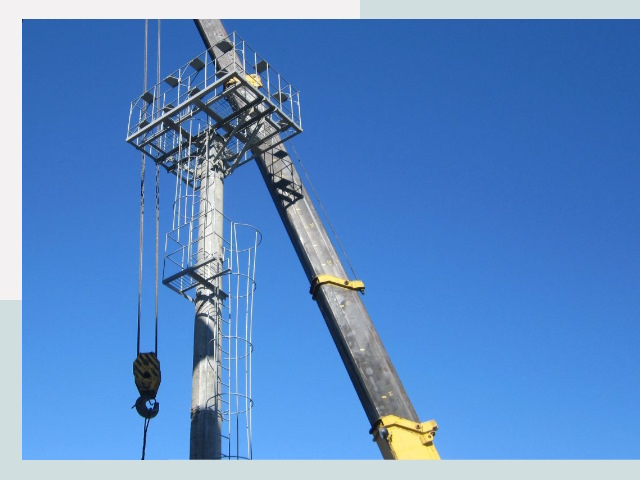 Монтаж осветительных мачт в Спасск-Дальний от 621 руб.