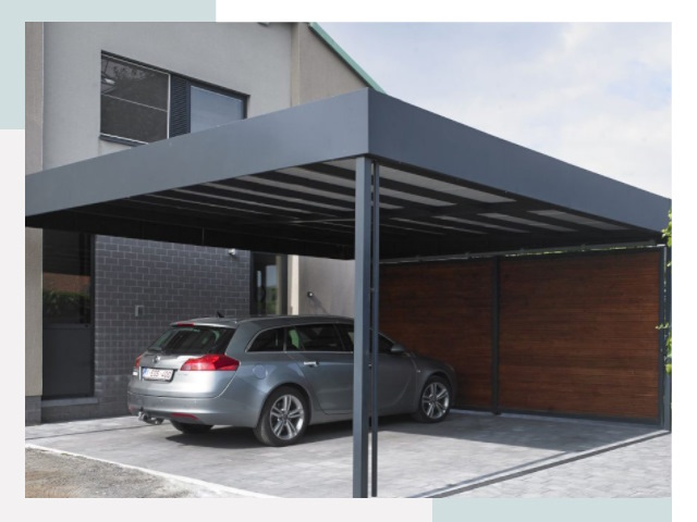 Металлические навесы в Спасске-Дальнем