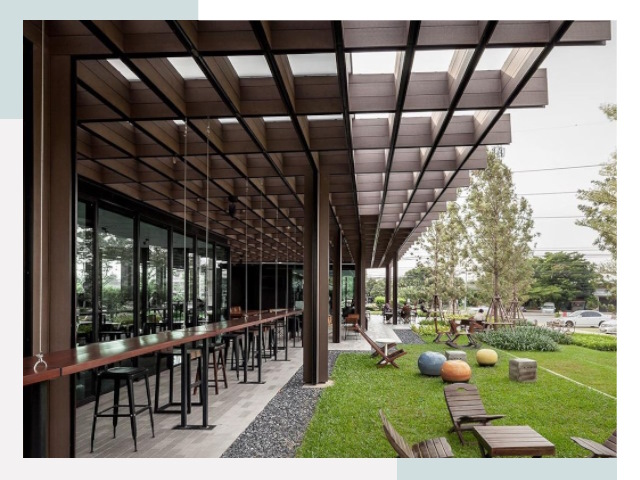 Летние веранды для кафе в Спасске-Дальнем