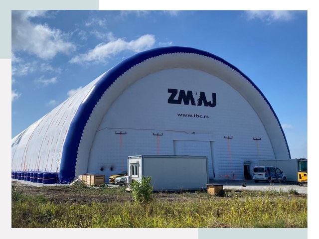 Брендирование ангаров в Спасске-Дальнем