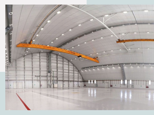 Оснащение ангаров в Спасск-Дальний от СтальСтрой-Спс - цена от 621 руб.