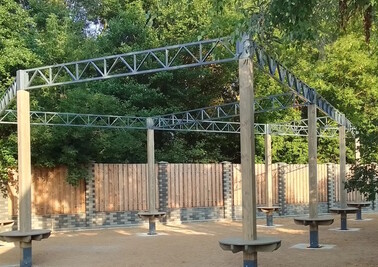 Терраса из металлоконструкций под ключ, проектирование, изготовление и монтаж от СтальСтрой-Спс